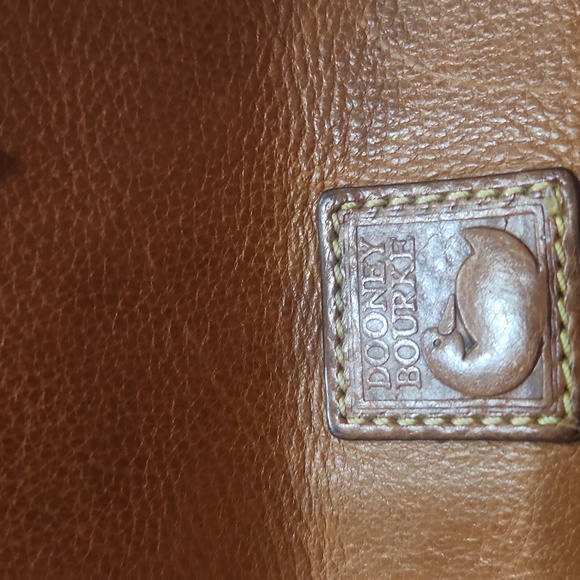 Dooney Bourke Florentine Cameron Crossbody Chestnut Soft Leather Dome Old Money - Picture 4 of 11